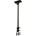 TRUSCO 全閉式工場扇 ゼフィール用 ハンガーアングル(ブラック)のみ (品番:TFZP-H-BK)(注番4705718)