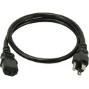 Nito ラックオプション 電源プラグコード(機器用) RD881ー1C13 1個入り (品番:RD881-1C13)(注番4723204)・(送料別途見積り,...