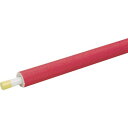 クボタケミックス 保護材付架橋ポリエチレン管 13X3M-5MM赤 (品番:PEX-13X3M-5R)(注番4735684)・(送料別途見積り,法人・事業所限定...
