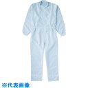 TRUSCO 制電糸グリッド仕様フード無つなぎ服 ホワイト M (品番:TCOG-W-M)(注番4748832)