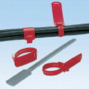 PANDUIT マーカーストラップ付き結束バンド 赤 (50本入) (品番:CM4S-L2)(注番4774451)
