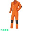 AUTO−BI つなぎ服−003オレンジ (旧OR)−4Lサイズ (品番:22010-003-4L)(注番4774738)・(送料別途見積り,法人・事業所限定,...