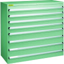 TRUSCO VE13S型キャビネット 1300X550XH1200 引出8段 (品番:VE13S-1205)(注番4790111)・(法人・事業所限定,直送元...