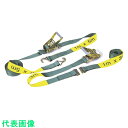 NIKKO ベルト荷締機 ナローフック付 幅50mm 長さ1m(固定)・7m(調整) (品番:NK-BL50DJ-7)(注番4803094)
