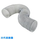 TRUSCO フレキシブルダクト使い捨てタイプ(樹脂線) Φ280X5m (品番:TFD-280DE)(注番4805739)