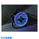 NICHIDO 電工ドラム 防雨型LEDラインドラム 緑 漏電保護専用 30m (品番:NPWL-EB33-G)(注番4866169)