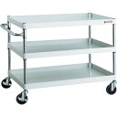 TRUSCO ツールワゴン フェニックスワゴン 省音 900X600XH740 3段 ホワイト (品番:PEW-793-W)(注番4883845)・(送料別途見積り,法人・事業所限定)(4)