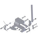 TRUSCO 板金用切断機 レバーシャP-1用部品 NO.3六角ボルト (品番:P1003)(注番4887077)