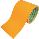 日東エルマテ　蛍光テープ　90mm×5m　オレンジ （品番:LK-90OR）（注番4955706）