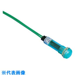 サカズメ　LED表示灯　DA-10ML　（AC／DC200V接続）　Φ10　緑 （品番:DA-10ML-AC/DC200V-G）（注番4957334）