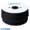 PANDUIT スーパーネットチューブ(ほつれ防止タイプ) 黒 外径19.1mm 30.48m (品番:SE75PSC-CR0)(注番4974069)(4)