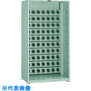 TRUSCO ツーリング保管庫BT・NT40用X90個アクリル戸ロック BT40 (品番:VTL-1800AD-BT40)(注番5097037)・(法人・事業所...