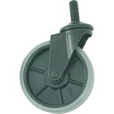TRUSCO フェニックスラック用キャスター Φ125自在 NU車輪 (品番:STD125NU)(注番5101344)(3)