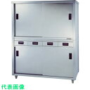 アズマ 上下二段式ステンレス保管庫 片面引出付1200×450×1800 (品番:ACSO-1200K)(注番5102561)・(法人・事業所限定,直送元)