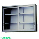アズマ ステンレス吊戸棚(ガラス戸) 1200×300×750 (品番:AS-1200GS-750)(注番5106923)・(法人・事業所限定,直送元)