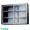 アズマ ステンレス吊戸棚(ガラス戸) 900×300×900 (品番:AS-900GS-900)(注番5108772)・(法人・事業所限定,直送元)