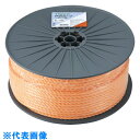 TRUSCO PVロープ 3つ打 線径12mmX長さ100m (品番:R-12100PV)(注番5112958)