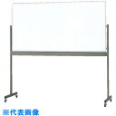 TRUSCO 片面移動ボード スチール製ホワイトボード 白暗線 900X1800 (品番:MG-402A)(注番5204399)・(法人・事業所限定,直送元)