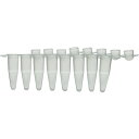SIBATA 8連PCRチューブ0.2ml ドームキャップ 120入 (品番:050630-137232)(注番5350874)・(送料別途見積り,法人・事業所...