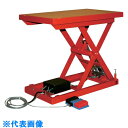 TRUSCO テーブルリフト500kg 電動Bねじ式 DC48V 800×1050 (品番:HDL-L50810V-D4)(注番5627266)・(法人・事業所...