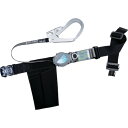 □TSUYORON 胴ベルト型墜落制止用器具 ツーウェイリトラ 黒 Sサイズ (品番:TB-TRL-OT593-BLK-S-JAN-BX)(注番6288260)・(送料別途見積り,法人・事業所限定,取寄)