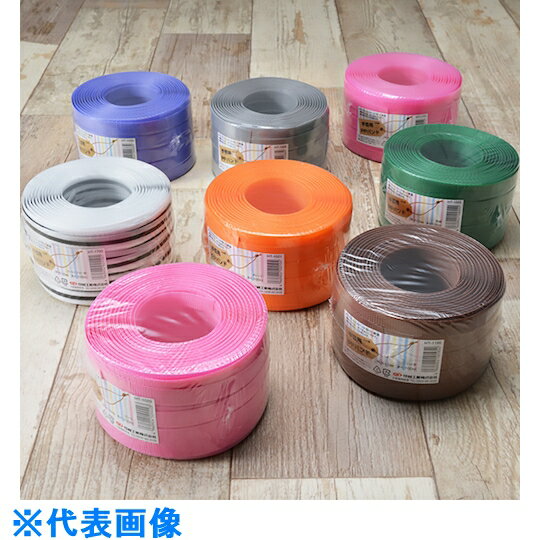 サンユー印刷　PPバンド　15mm幅　100m巻　特別カラーシリーズ 《10巻入》（品番:SYUGEI-100-STRIPE-10）（注番6301950×10]・（送料別途見積り,法人・事業所限定,取寄）(3)