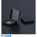 エクシール 精密デバイス搬送ケース ゲルベース2インチ 黒 フラットF7 Lタイプ 10個入 (品番:GC00-16002)(注番6625325)・(送料別途見積り,法人・事業所限定,取寄)