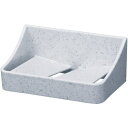 TONBO ユニードマグネット付ソープディッシュ ホワイトストーン (品番:07830)(注番6829009)・(送料別途見積り,法人・事業所限定,取寄)