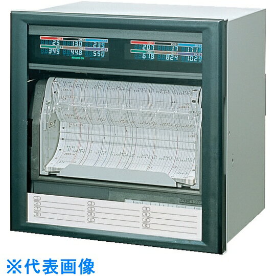 CHINO　EL3000シリーズ　打点式　アナログ記録計 〔品番:EL3D25-000〕[7220022]「法人・事業所限定,直送元」