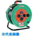 □NICHIDO 電工ドラム 防雨防塵型100Vドラム アース付 漏電遮断器付 20m NW-EB23 (品番:NW-EB23)(注番7307209)・(法人・...