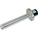 日本ヒーター 板フランジヒーター200V3相2kW液体加熱用 (品番:PL5-3240)(注番7309872)・(送料別途見積り,法人・事業所限定,直送)