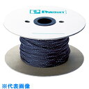 PANDUIT ネットチュ-ブ 難燃性タイプ 黒 最大束線外径φ69.9×長さ60.96m (品番:SE175PFR-TR0)(注番7311460)・(送料別途...