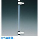 フロンケミカル フッ素樹脂 液面計A型タイプR3/8×500mmP 8φ×14φ (品番:NR0176-006)(注番7347634)・(送料別途見積り,法人・...