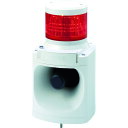 PATLITE LED積層信号灯付き電子音報知器 色:赤 (品番:LKEH-102FA-R)(注番7514620)