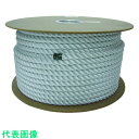 ユタカメイク ナイロン3打ロープドラム巻 16φ×100m (品番:PRJ-16)(注番7541309)