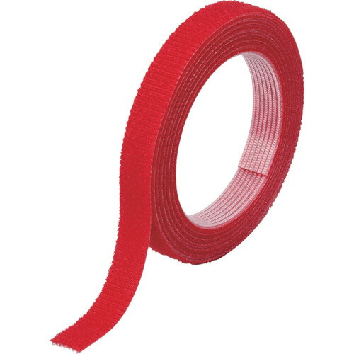 TRUSCO　マジックバンド［［R下］］結束テープ両面　幅40mmX長さ30m赤 （品番:MKT-40W-R）（注番7542496）