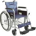 カワムラ 【非課税】 スチール製車椅子 座幅42CM (品番:KR801N)(注番7546262)・(送料別途見積り,法人・事業所限定)【大型】