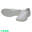 GOLDWIN 静電安全靴クリーンシューズ ホワイト 23.5cm (品番:PA9880-W-23.5)(注番7591691)・(送料別途見積り,法人・事業所限...