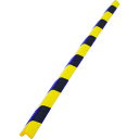 TRUSCO 安心クッションL字型 油面接着仕様 小 黒・黄 1本入り (品番:TAC-100YS)(注番7647166)