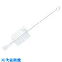 TRUSCO 理化学ブラシ 試験管用 ナイロン毛 ステンレス柄 5本入 (品番:TBT-S1N-5P)(注番7656572)