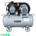 アネスト岩田 レシプロコンプレッサー(給油式) (タンクマウント・オイルタイプ) 50Hz 0.75kW 吐出空気量75L/min (品番:TLPC07BF-10M5)(注番7725540)・(法人・事業所限定,直送元)