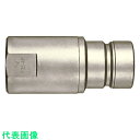 日東 フラットフェイスカプラF35型 高圧配管用F353P(17906) (品番:F35-3P-STEEL-FKM)(注番7779372)