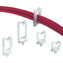 PANDUIT 押し込み型固定具 ワイヤーサドル (100個入) (品番:VWS3775-C)(注番7781318)