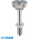 TRUSCO 足長ローレットつまみ SUS303 径16 ねじM6 全長35(ステンレス) (品番:TLK-16-M6-35)(注番7787065)(4)