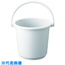 TRUSCO PPカラーバケツ 15L 白 (品番:TPPB-15-W)(注番7804989)