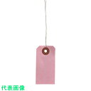 ユタカメイク 荷札 針金付き豆荷札 25枚 ピンク (品番:A-165)(注番7805365)