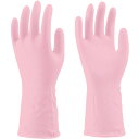 ビニスター 塩化ビニール手袋 トワローブパールうす手 ピンク M (品番:762-M)(注番7809859)