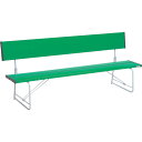 □テラモト コマーシャルベンチ1800 折畳 緑 (品番:BC-300-218-1)(注番7816154)・(送料別途見積り,法人・事業所限定)【大型】