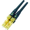 PANDUIT 研磨済みLC光コネクタ デュプレックス OM2 (品番:FLCDMC5BLY)(注番7850336)