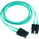 PANDUIT 光ファイバーパッチコード ライザー OM3 両端SCデュプレックス 2M 1本 FX23RSNSNSNM002 (品番:FX23RSNSNSNM002)(注番7850751)